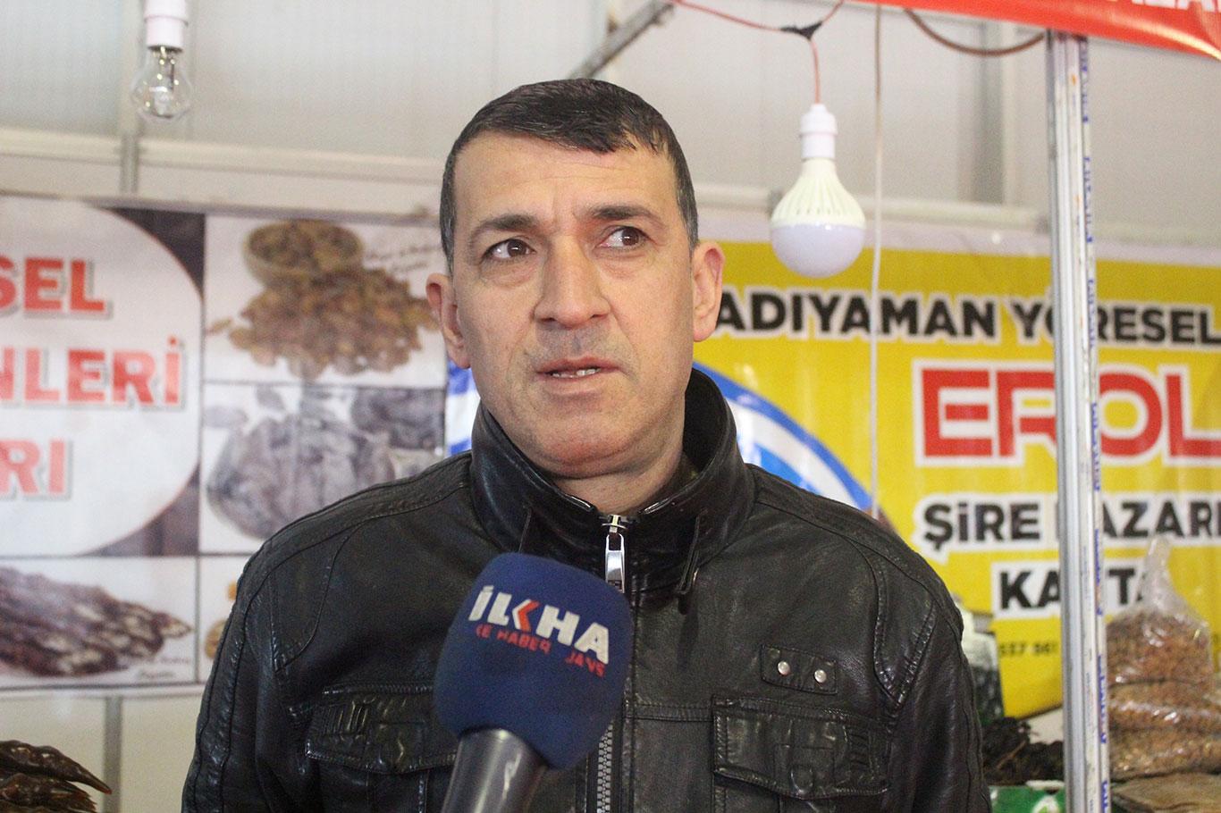 Adıyaman'da açılan yöresel ürünler fuarına ilgi artıyor